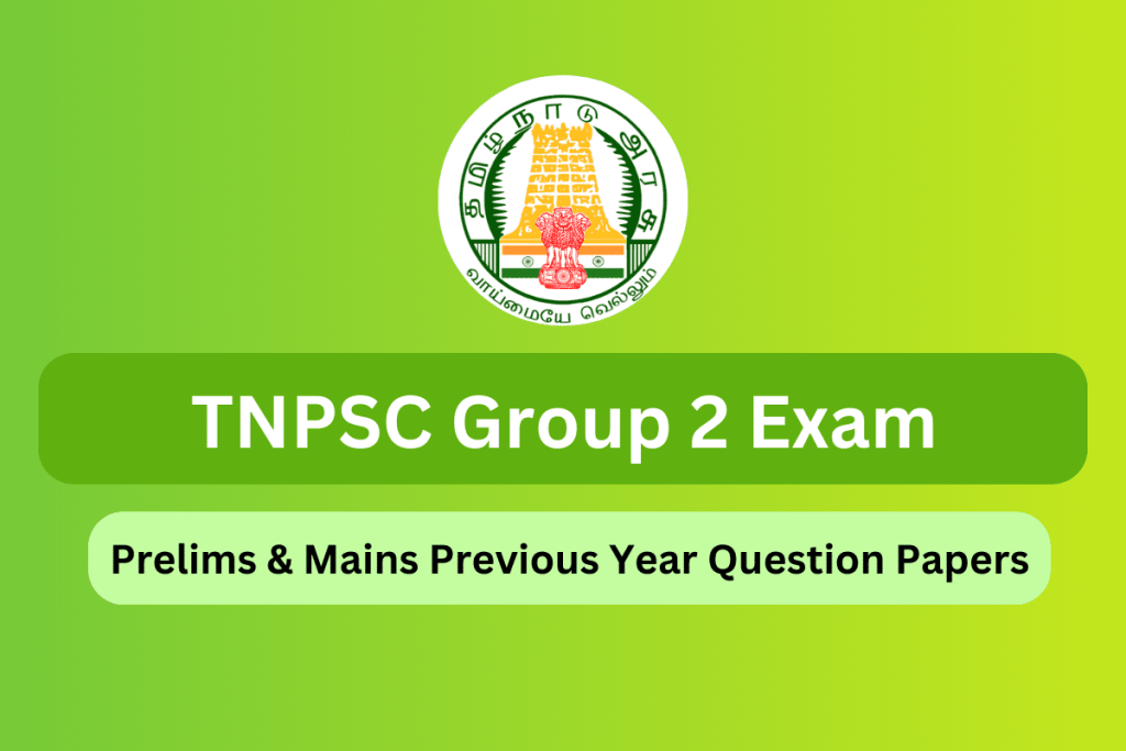 TNPSC Group 2 Previous Year Question Papers