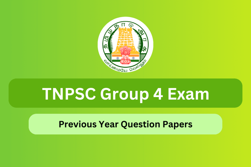 TNPSC Group 4 Previous Year Question Papers